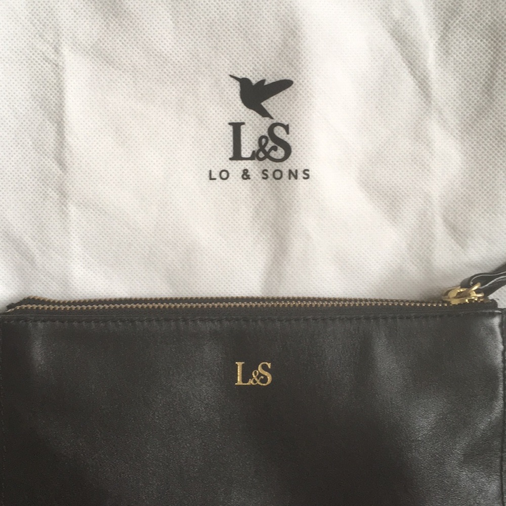 Lo and Sons Pearl Nappa Leather Crossbody Bag